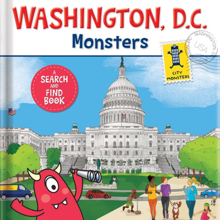 Washington D.C. Monsters: A Search-and-Find Book