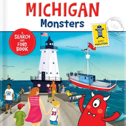 Michigan Monsters: A Search and Find Book