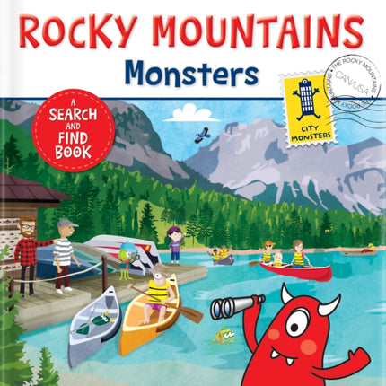 Rocky Mountains Monsters: A Search and Find Book