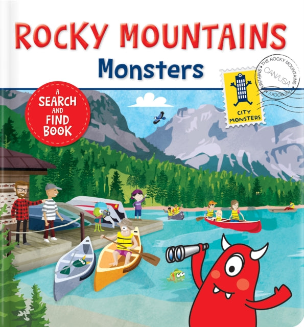 Rocky Mountains Monsters: A Search and Find Book