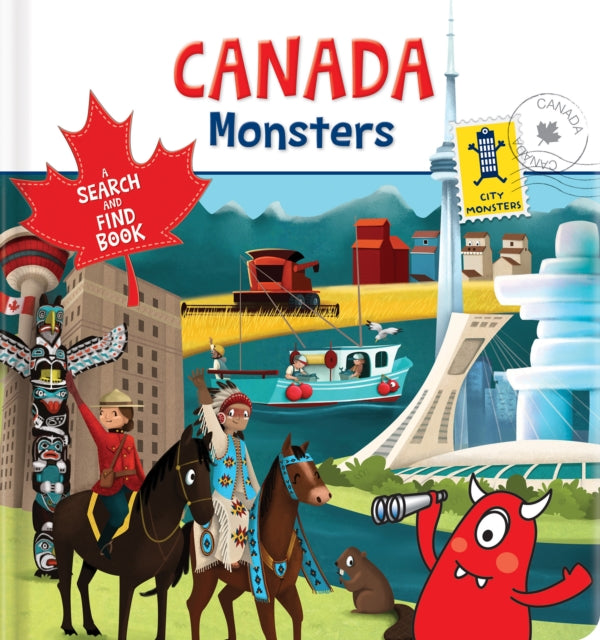 Canada Monsters: A Search and Find Book