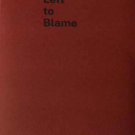 No One Left to Blame