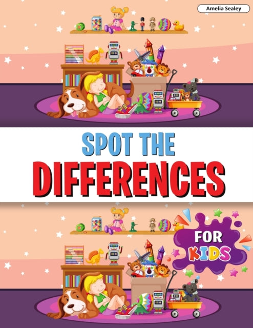 Spot the Differences for Kids: Find the Differences Book for Kids, A Fun Search and Find Book for Children