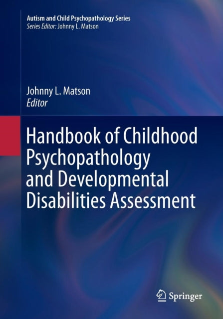 Handbook of Childhood Psychopathology and