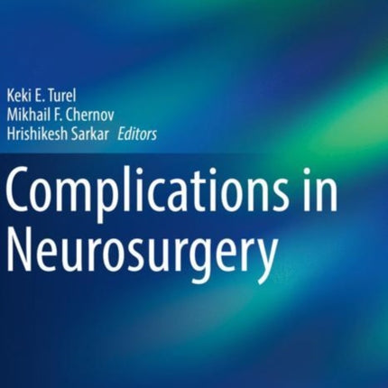 Complications in Neurosurgery