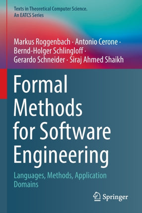 Formal Methods for Software Engineering:
