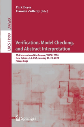 Verification, Model Checking, and Abstract Interpretation: 21st International Conference, VMCAI 2020, New Orleans, LA, USA, January 16–21, 2020, Proceedings