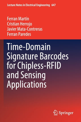 Time-Domain Signature Barcodes for Chipless-RFID and Sensing Applications
