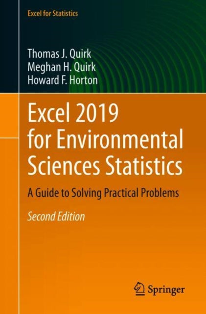 Excel 2019 for Environmental Sciences Statistics: A Guide to Solving Practical Problems