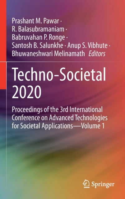 Techno-Societal 2020: Proceedings of the 3rd