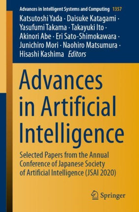 Advances in Artificial Intelligence: Selected Papers from the Annual Conference of Japanese Society of Artificial Intelligence (JSAI 2020)