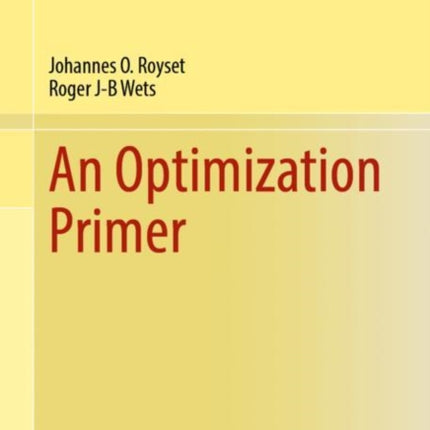 An Optimization Primer