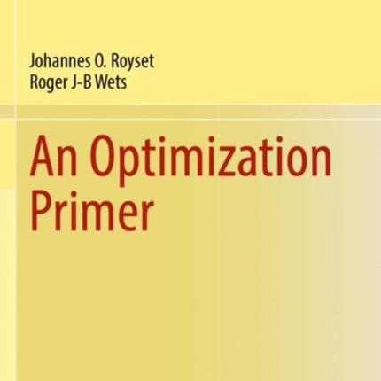 An Optimization Primer