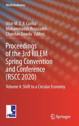 Proceedings of the 3rd RILEM Spring Convention