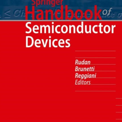 Springer Handbook of Semiconductor Devices