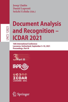 Document Analysis and Recognition – ICDAR 2021: