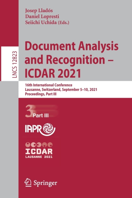 Document Analysis and Recognition – ICDAR 2021: