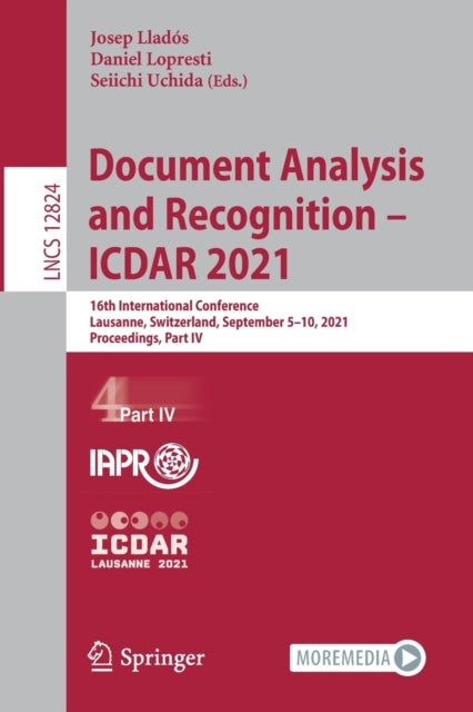 Document Analysis and Recognition – ICDAR 2021:
