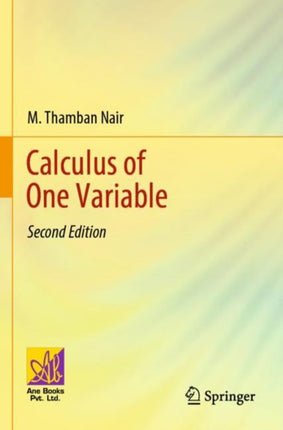 Calculus of One Variable