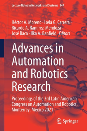Advances in Automation and Robotics Research: