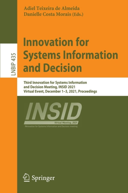 Innovation for Systems Information and Decision: