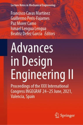 Advances in Design Engineering II: Proceedings of