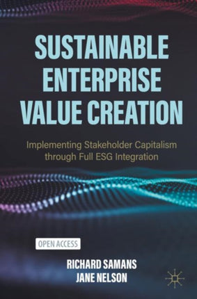 Sustainable Enterprise Value Creation: