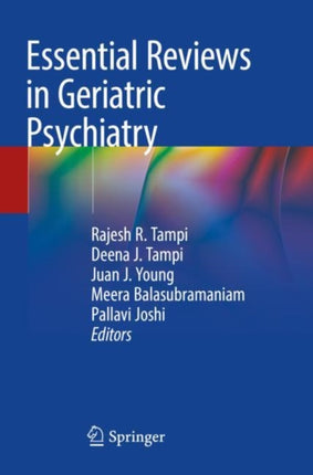 Essential Reviews in Geriatric Psychiatry