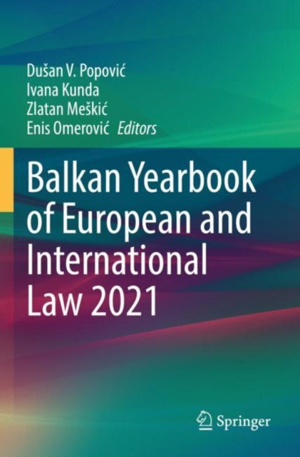 Balkan Yearbook of European and International Law 2021