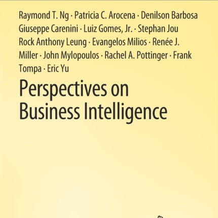 Perspectives on Business Intelligence