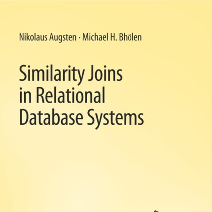 Similarity Joins in Relational Database Systems