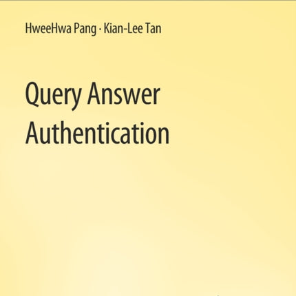 Query Answer Authentication