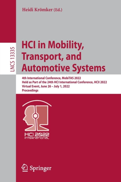 HCI in Mobility, Transport, and Automotive