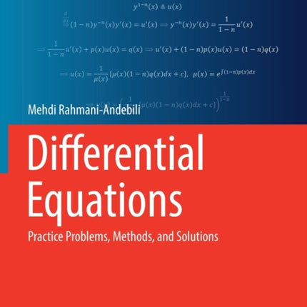 Differential Equations: Practice Problems,