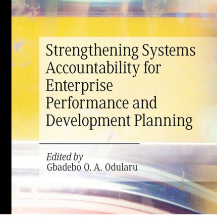 Strengthening Systems Accountability for Enterprise Performance and Development Planning