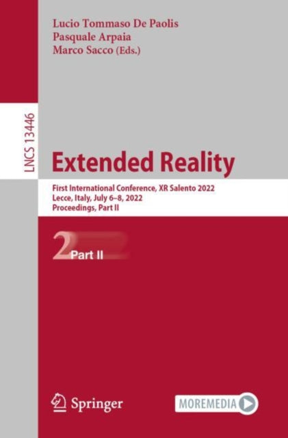 Extended Reality: First International Conference, XR Salento 2022, Lecce, Italy, July 6–8, 2022, Proceedings, Part II