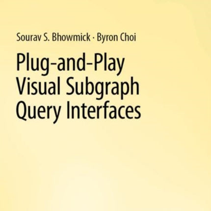 Plug-and-Play Visual Subgraph Query Interfaces