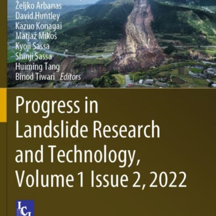 Progress in Landslide Research and Technology, Volume 1 Issue 2, 2022