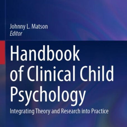 Handbook of Clinical Child Psychology