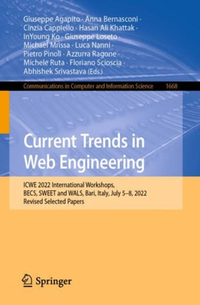 Current Trends in Web Engineering: ICWE 2022 International Workshops, BECS, SWEET and WALS, Bari, Italy, July 5–8, 2022, Revised Selected Papers