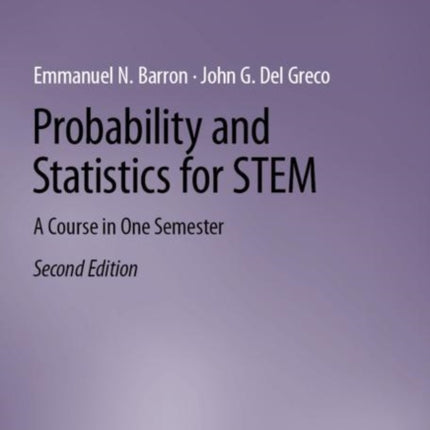 Probability and Statistics for STEM