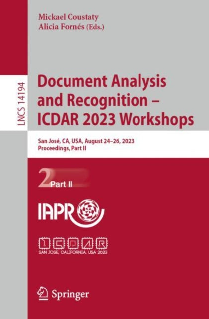 Document Analysis and Recognition – ICDAR 2023