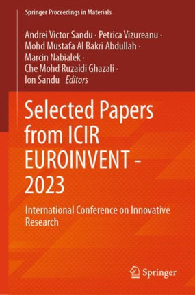 Selected Papers from ICIR EUROINVENT - 2023: