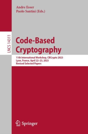 Code-Based Cryptography: 11th International