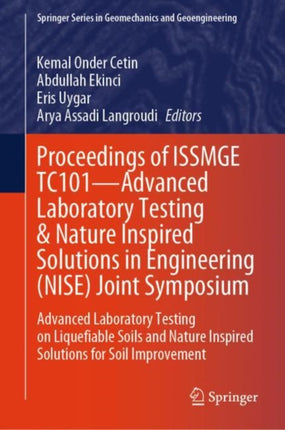 Proceedings of ISSMGE TC101—Advanced Laboratory