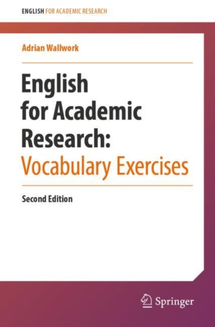 English for Academic Research  Vocabulary Exercises