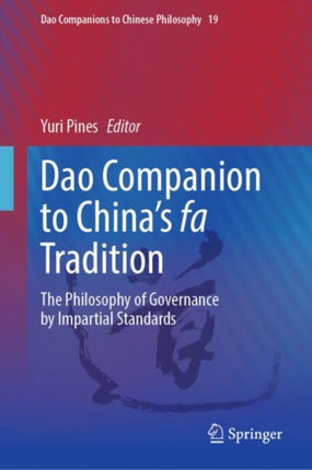 Dao Companion to Chinas fa Tradition