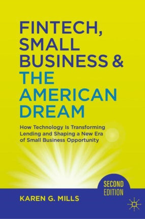 Fintech Small Business  The American Dream