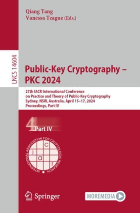 PublicKey Cryptography  Pkc 2024