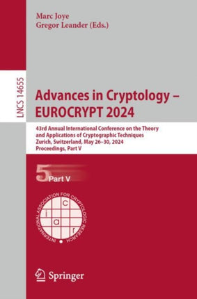 Advances in Cryptology  Eurocrypt 2024